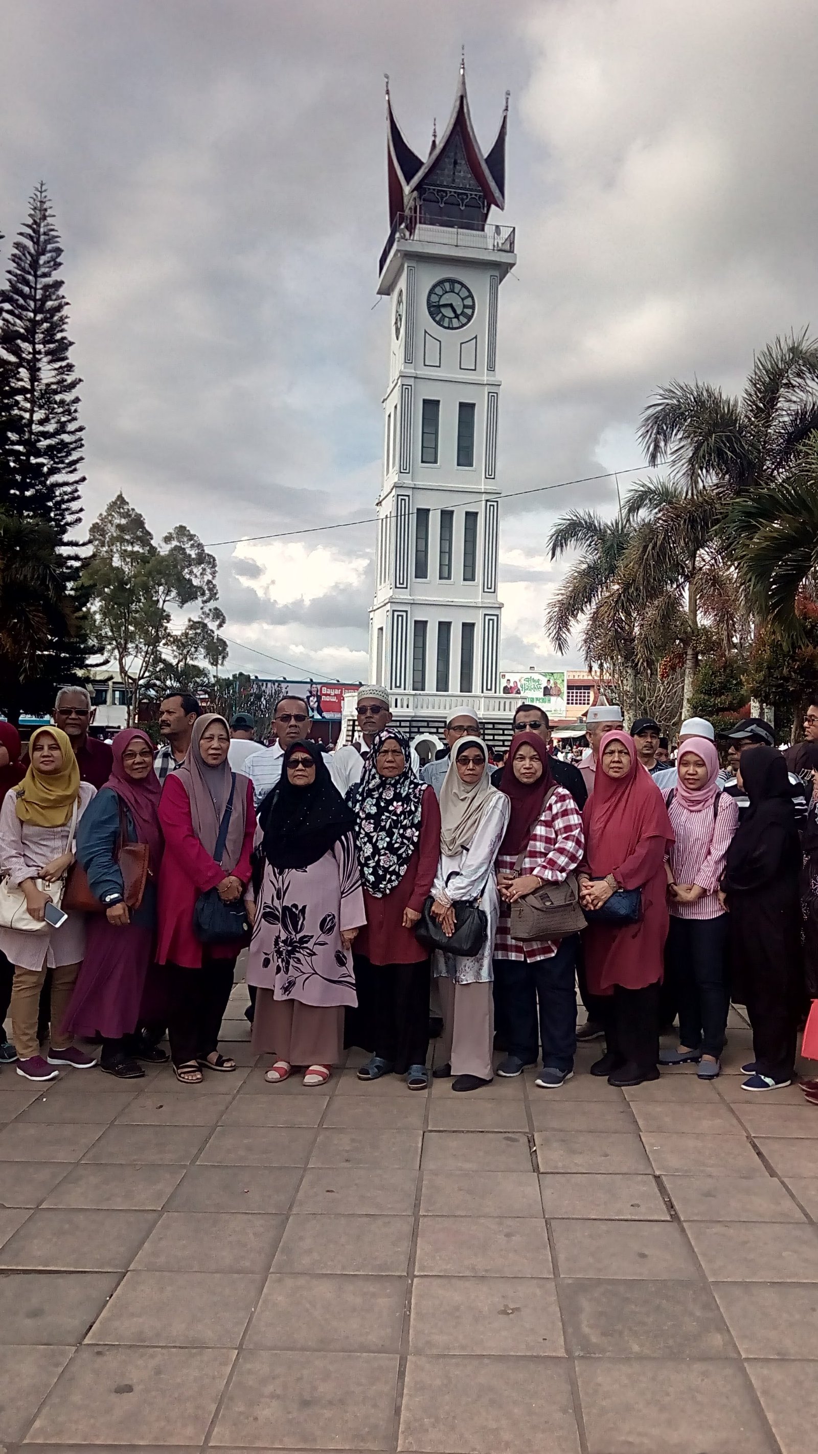 Group Visit to Jam Gadang Bukittinggi